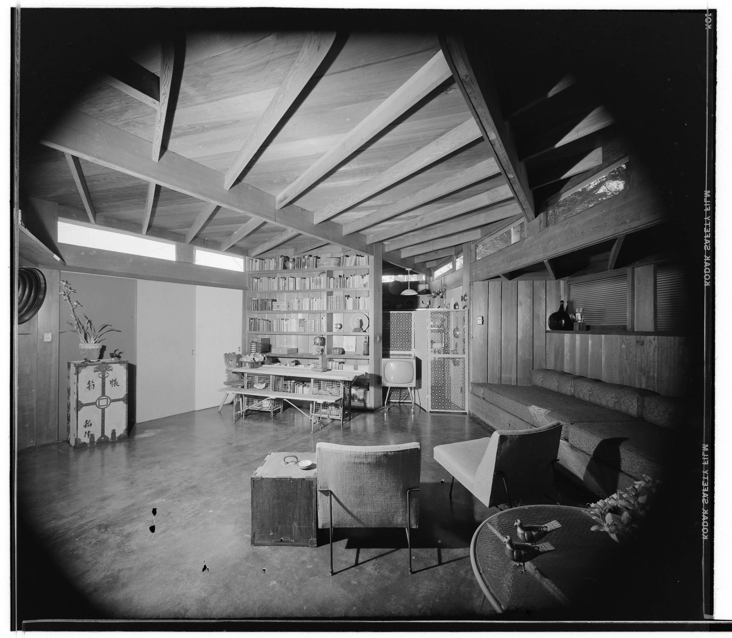 Archival exterior photograph of the Chapman House
